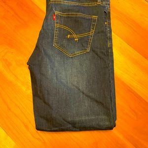 Indigo alpha blue jeans